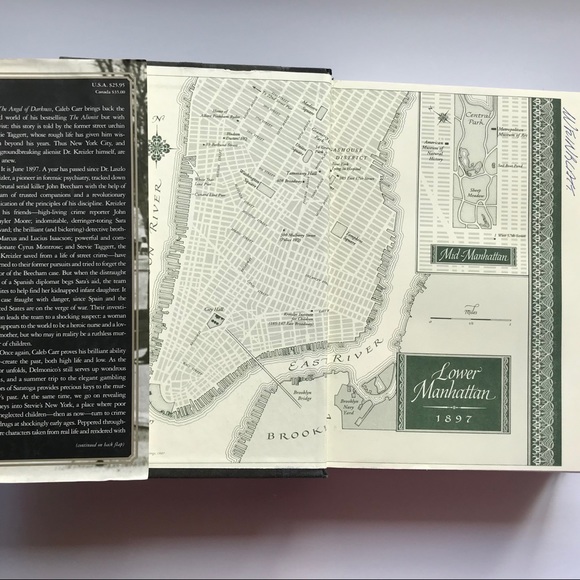 Angel Of Darkness hardcover book Caleb Carr - Picture 4 of 7